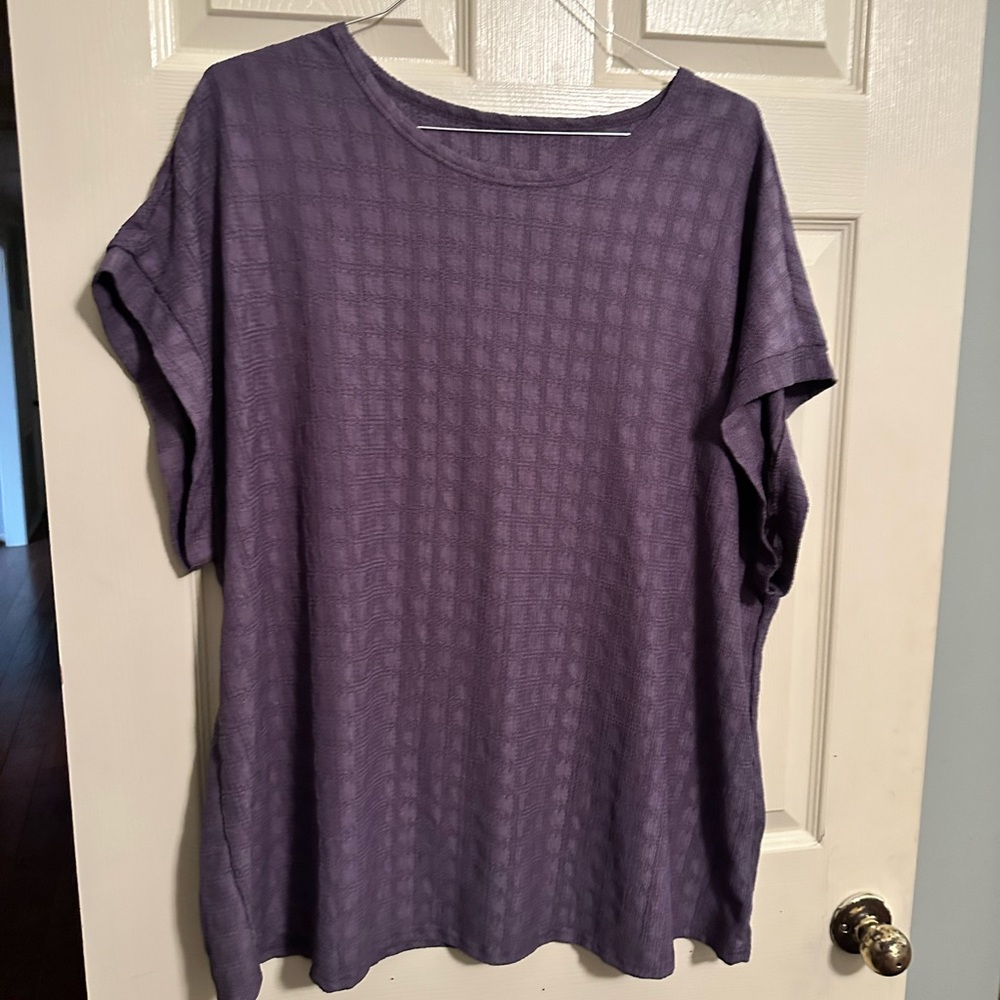 Purple tank